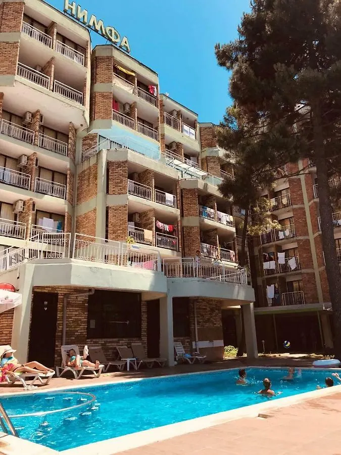 Hotel Nimfa-Rusalka location